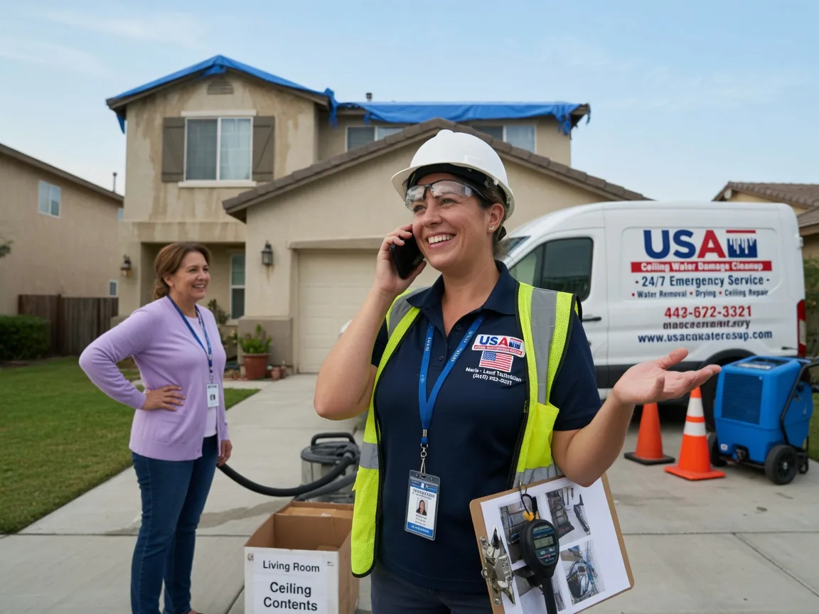 Ceiling Water Damage Restoration Okawville, IL FAQs