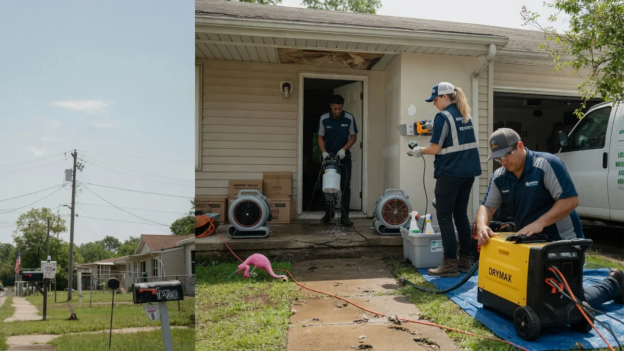 Storm Damage Water Removal in Okawville, IL near me